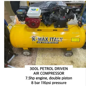 300l K- Max Petrol Driven Air Compressor 7.5hp Engine