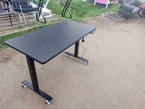All Black Adjustable Table
