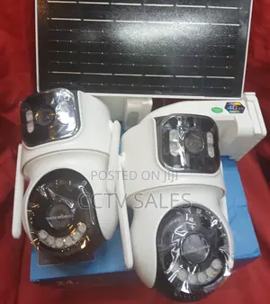 Motion Tracking Icsee Solar Powered Wi-Fi Dual Lens Camera Aov Series