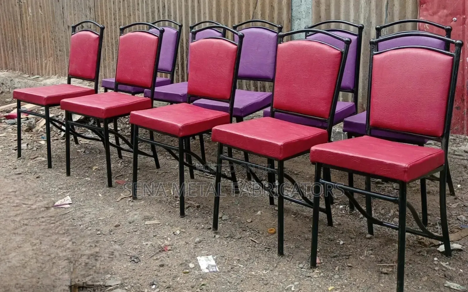 Restaurant Assorted Chairs for Dining.