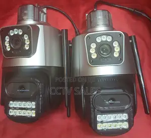 Adjustable Zoom Xmd403 Dual Lens 3mp Icsee Wi-Fi Network Camera