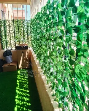 Elegant Light Green Artificial Privacy Fence 3 by 1