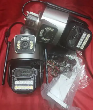 Wired PTZ Xmd403 Dual Lens 3mp Icsee Wi-Fi Network Camera