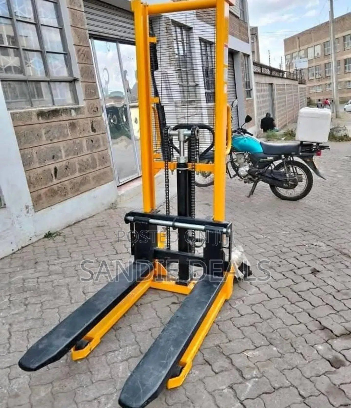 Walk Behind Manual Stacker