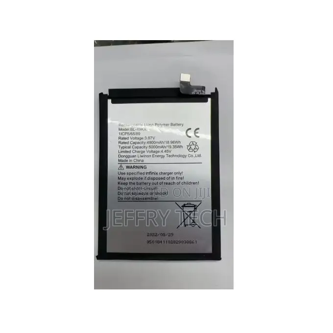 Replacement Battery for Infinix Note12 Pro /X676b