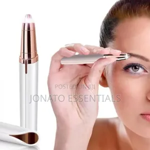 Electric Eyebrow Trimmer Pen Painless Facial Hair Remover Shaper