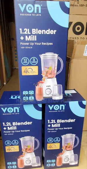 Von 1.2 Blender With Mill