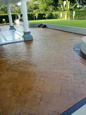 Stamped Concrete for Verandah