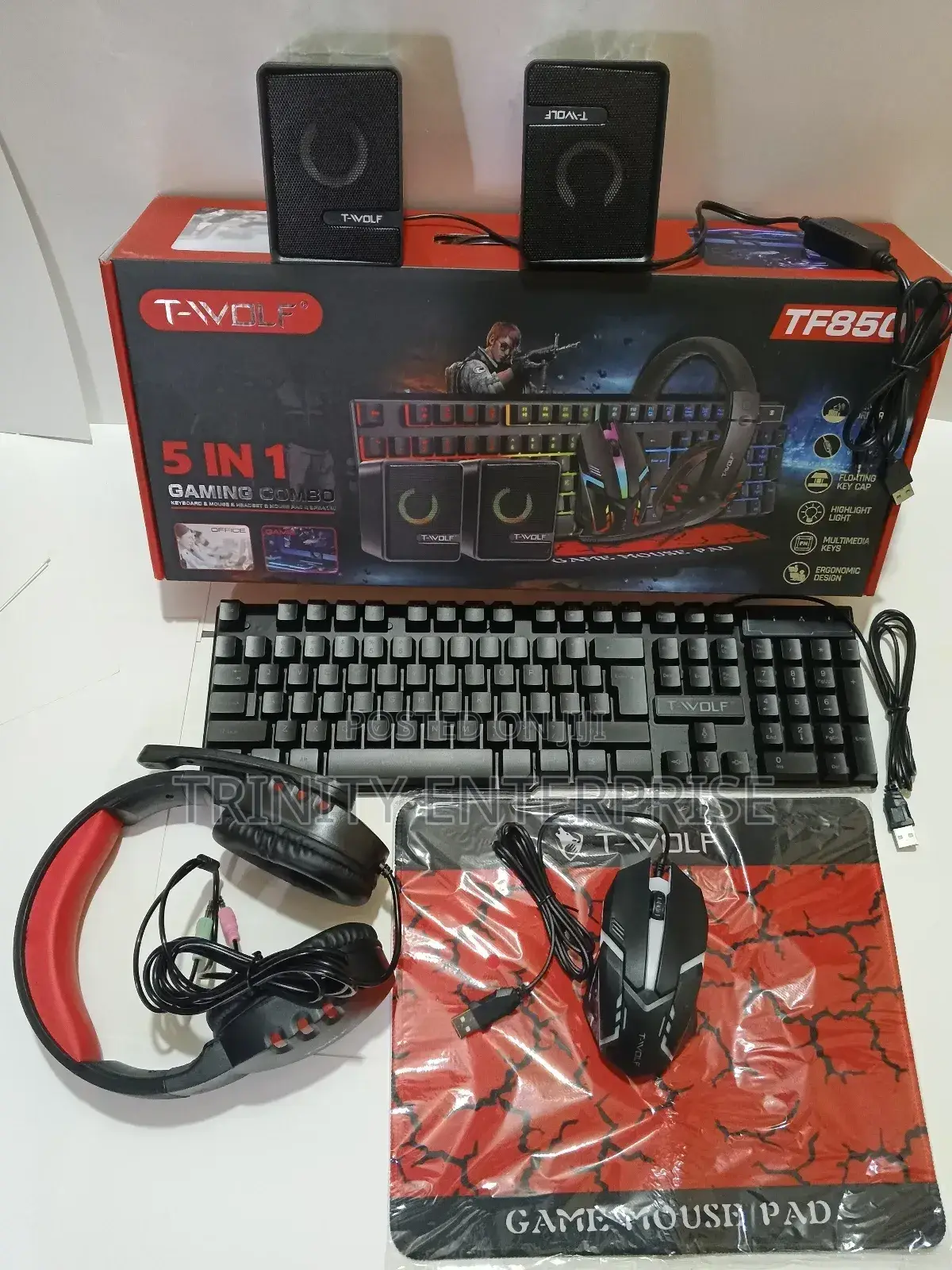5 in 1 Twolf Mechanical Keyboard