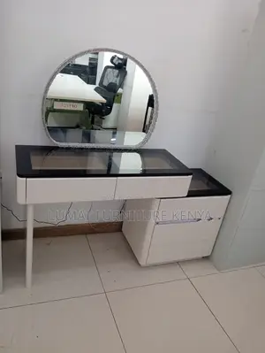 White Led Makeup Dressing Table