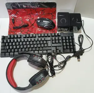 Twolf Tf850 Unvesrsal 5 in 1 Gift Laptop Gaming T Keyboard