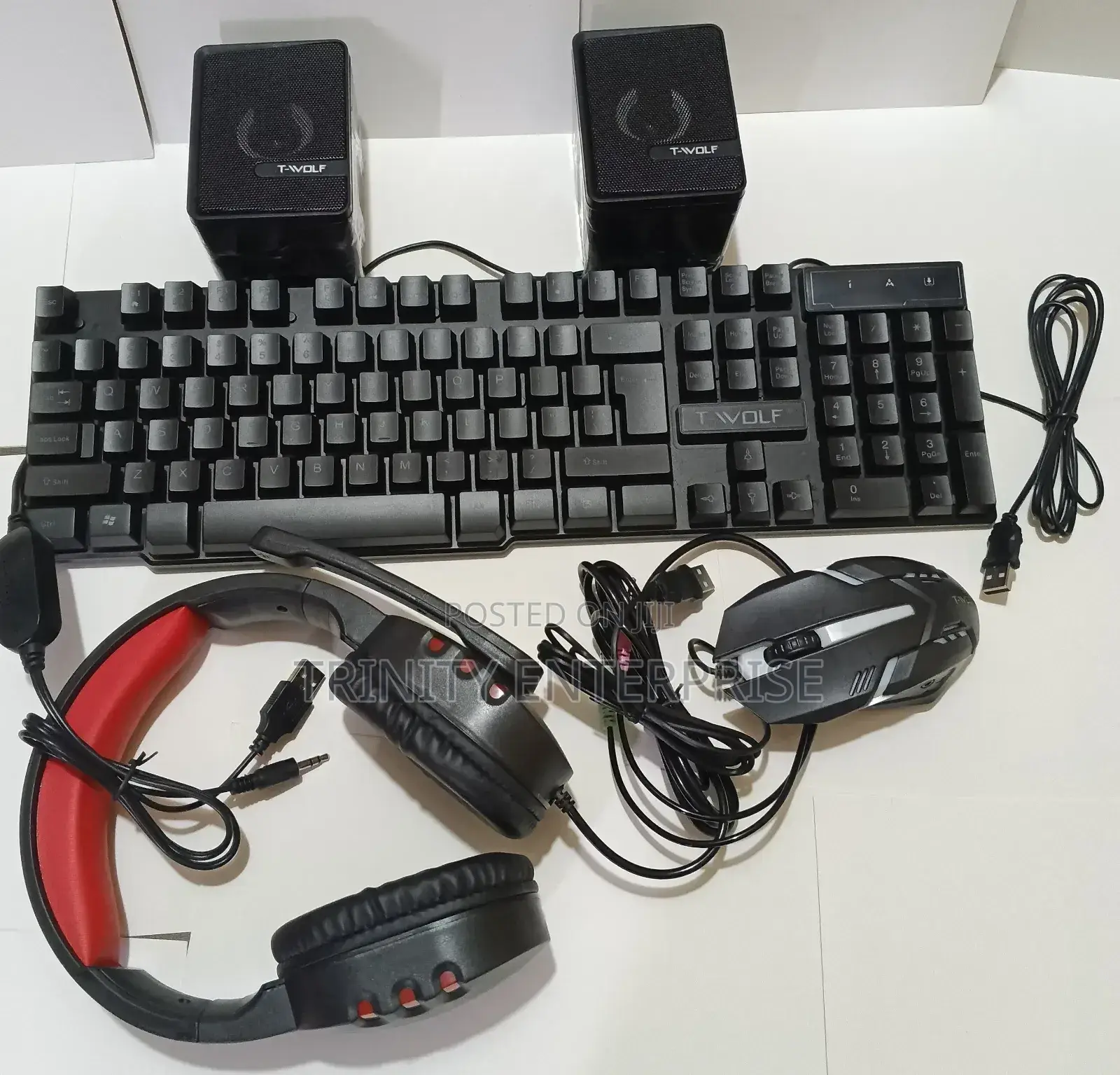Twolf Tf850 Unvesrsal 5 in 1 Gift Laptop Gaming T Keyboard