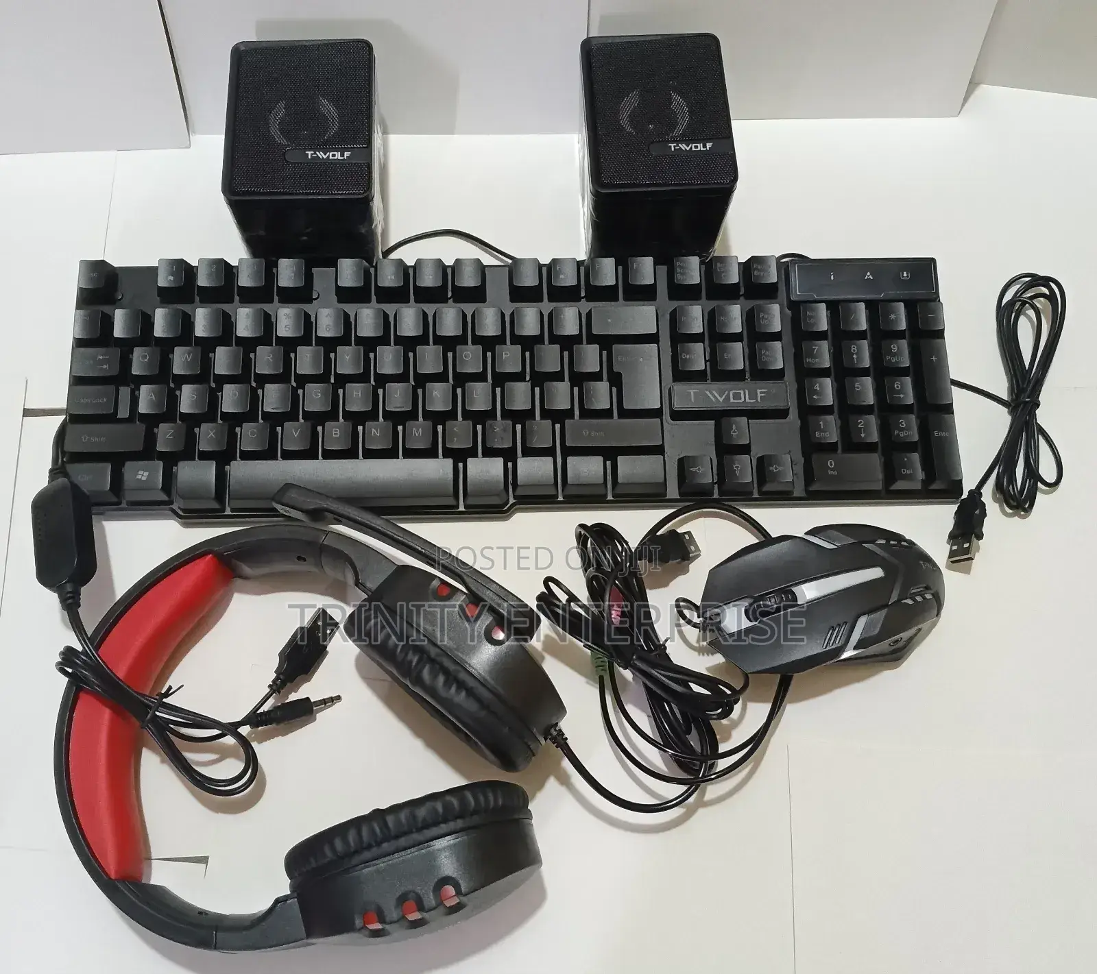 Twolf Tf850 Unvesrsal 5 in 1 Gift Laptop Gaming T Keyboard
