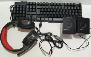 Twolf Tf850 5 in 1 Gaming Keyboard and Mouse Speaker Headphone