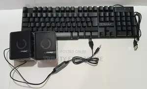 Twolf Tf850 5 in 1 Gaming Keyboard and Mouse Speaker Headphone