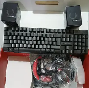 Twolf Tf850 5 in 1 Gaming Keyboard and Mouse Speaker Headphone
