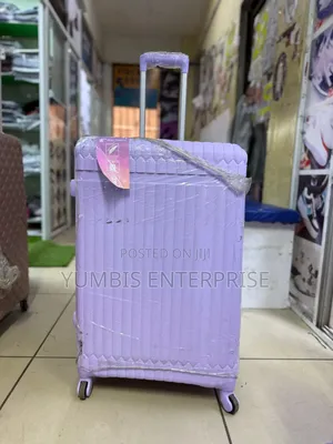 Purple Lilac Premium Rubber Suitcase Height 60cm(25kgs) at 4000