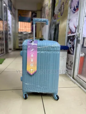 Small Size Rubber Suitcase in Blue Sky at 2000 (Height 50cm)