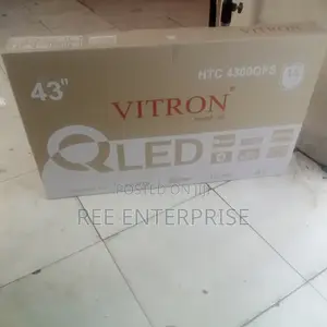 Vitron 43 Inch Smart Tv Qled Brand New Tv