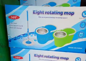 360 Degrees Rotating Mop With Bucket