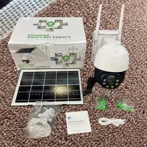 V380 Pro 12mp 4g Outdoor Solar PTZ Camera Full Color Night Vision