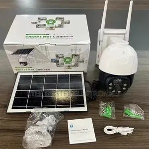 V380 Pro 12mp Outdoor 4g PTZ Solar Camera Motion Sensor Night Vision