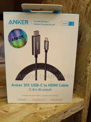 Anker Nylon Usb-C to Hdmi Cable 1.8 Metres