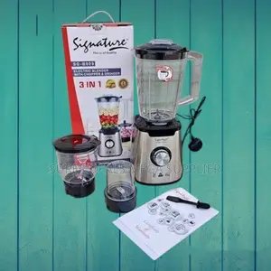High Performance Motor Signature 3 in 1 Blender With Grinder Chopper
