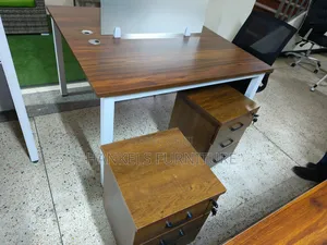 Two Way Imported Workstation With Side Drawers