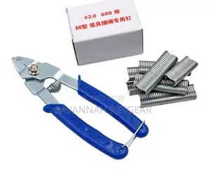 Hog Ring/C Type Zinc Plating M Nails for Bird Cage - 600 Staples
