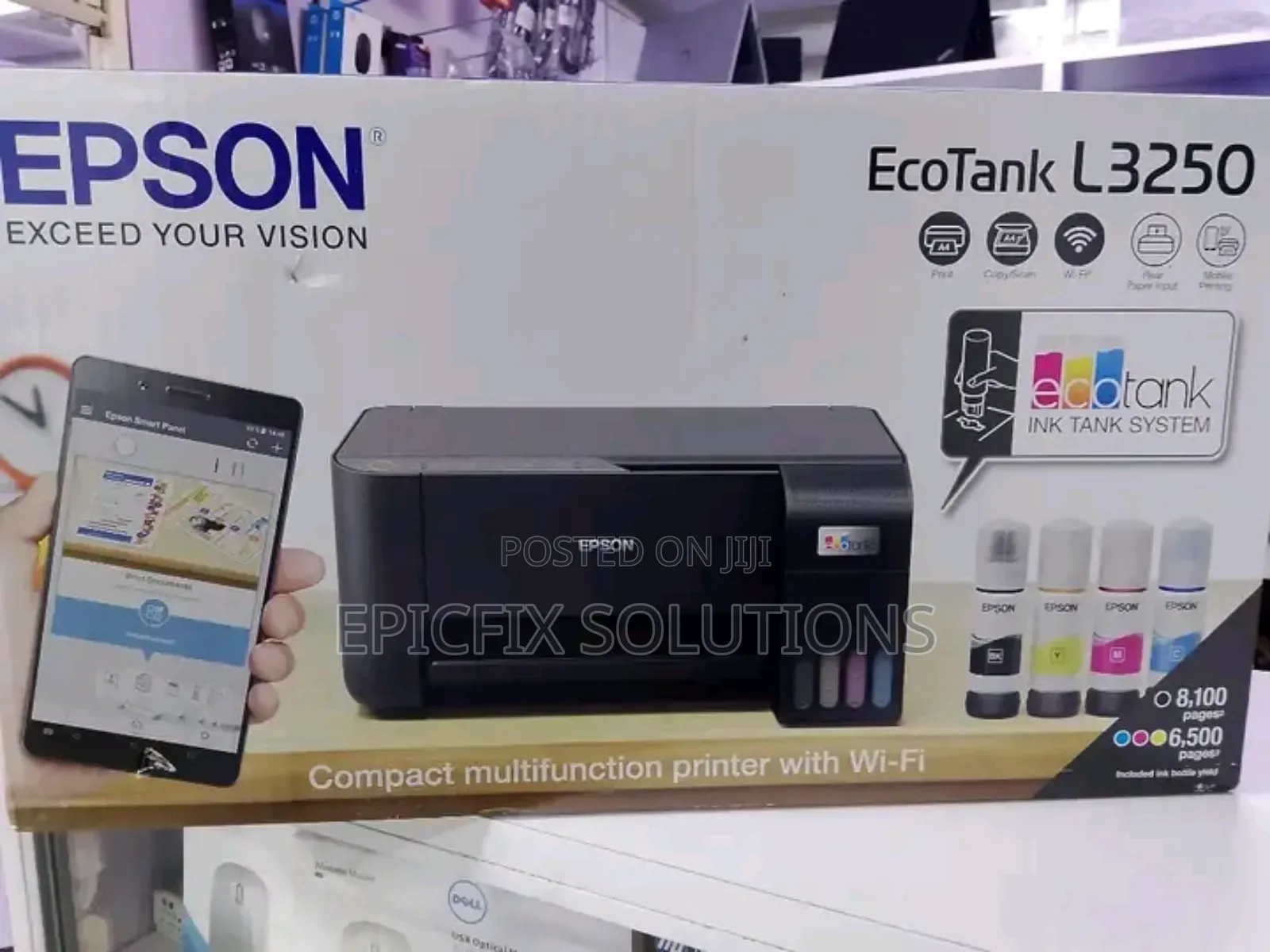 Wireless,Scan,Copy and a Strong Epson Printer L3250 Restocked