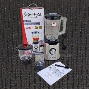 Fast and Efficient Blending Signature 3 in 1 Blender Grinder Chopper