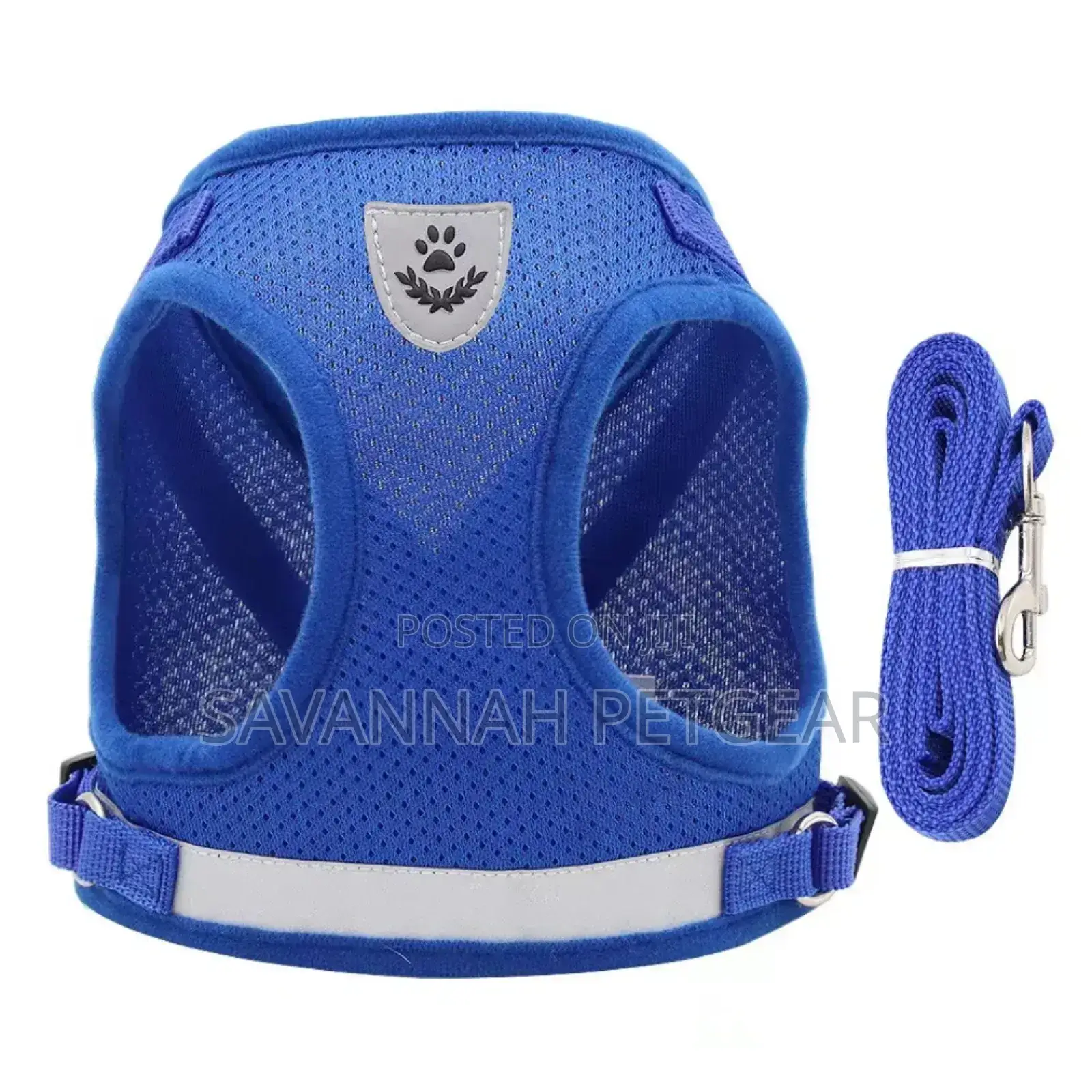 Polyester Mesh Dog Harness Leash Set (Xs,S,M,L,Xl)