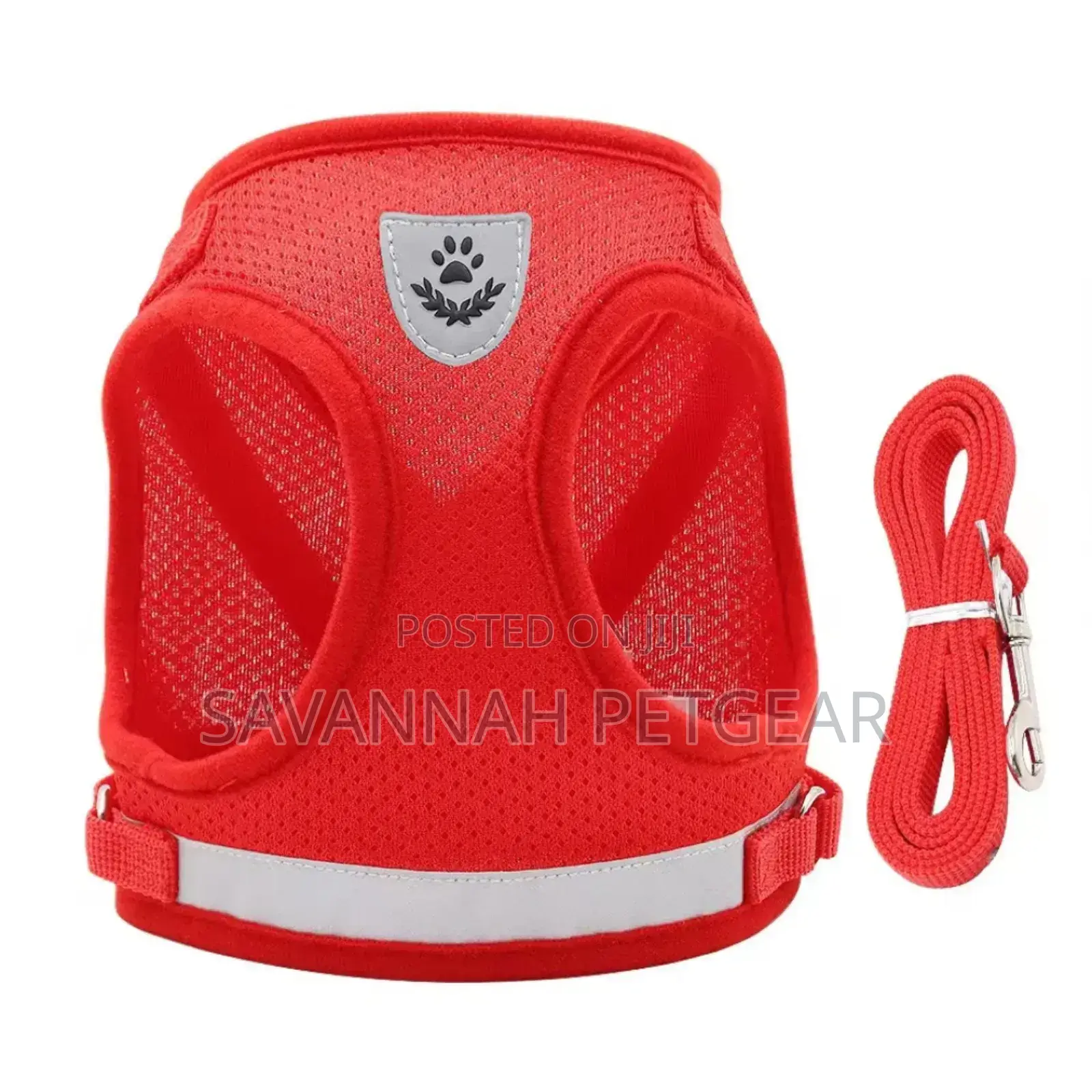 Polyester Mesh Dog Harness Leash Set (Xs,S,M,L,Xl)