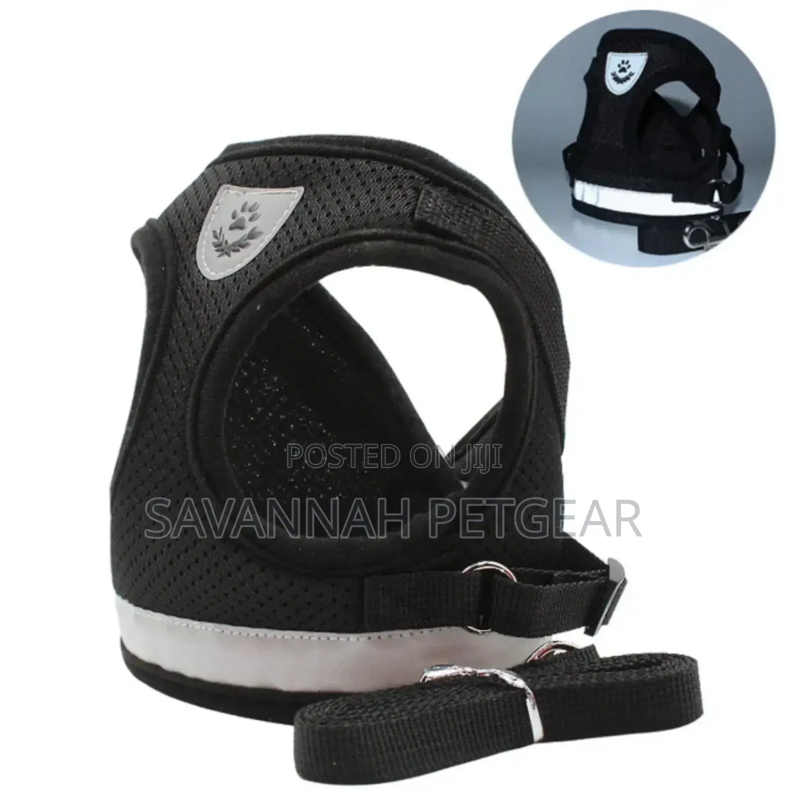 Polyester Mesh Dog Harness Leash Set (Xs,S,M,L,Xl)