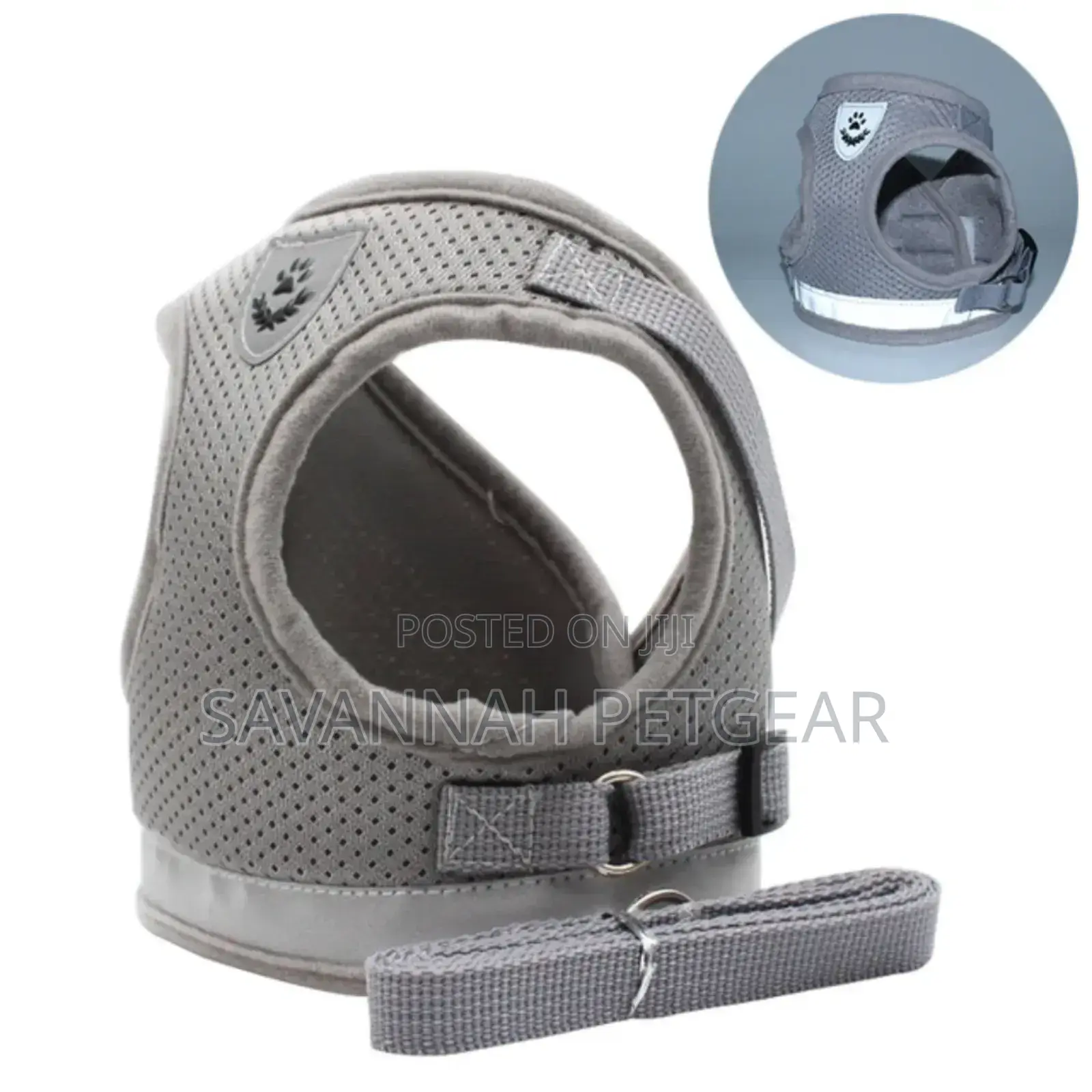 Polyester Mesh Dog Harness Leash Set (Xs,S,M,L,Xl)