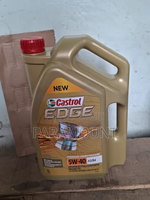 5w-40 5l Castrol Edge Fully Synthetic Engine Oil. Heavy Machines.