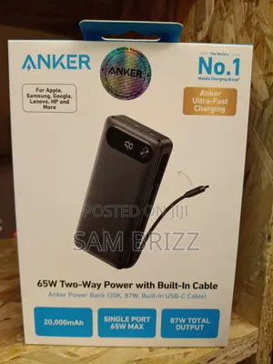 Anker Powerbank 87w 20000mah