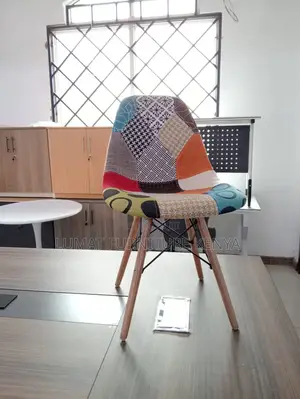 Multicolored Armless Eames Chair