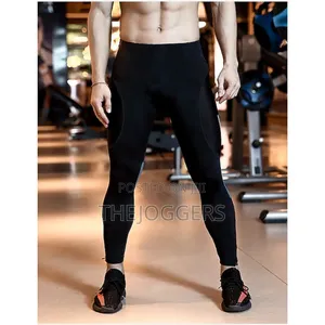 Reflective, Breathable 4d Padded Compression Cycling Long Tights