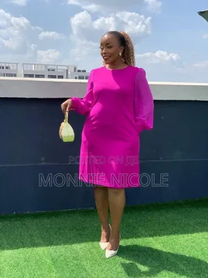 Beautiful Purple Shift Dress