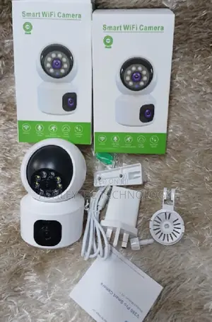 Dual-Band 2mp Indoor Dual-Lens PTZ Wifi Camera V380