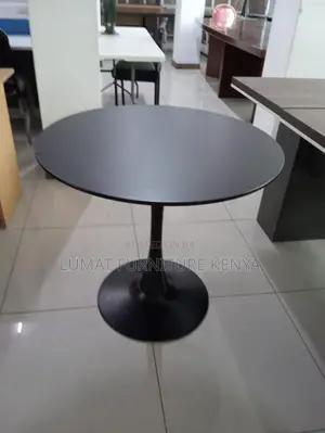 Eames-Style Round Dining Table