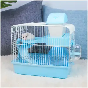 Hamster 2 Layer Princess Castle Luxury Quality Metal Hamster Cage