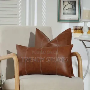 Leather Pillow Case