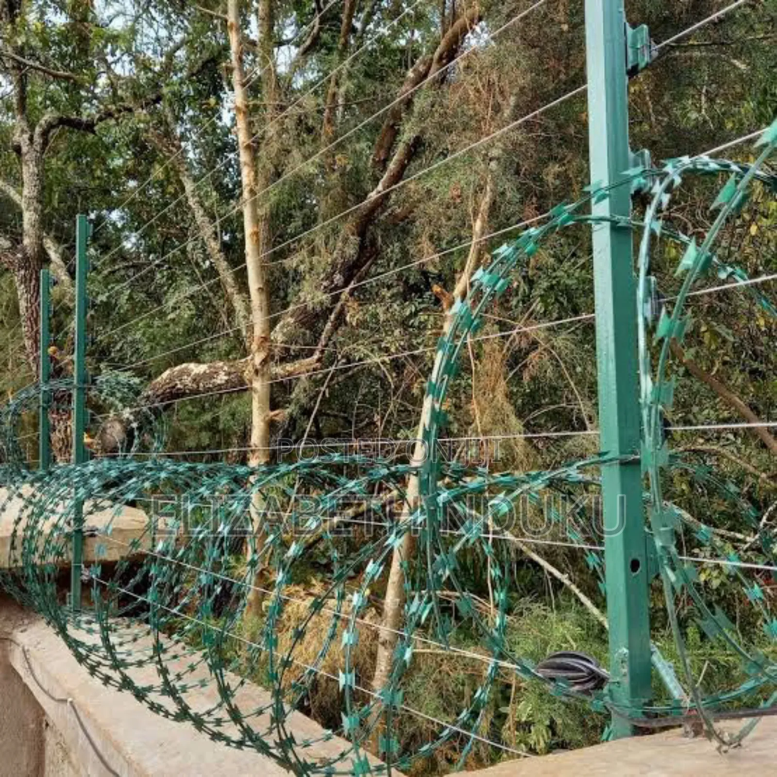 Long-Lasting PVC Razor Wire