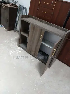 Modern Wooden Credenza Unit