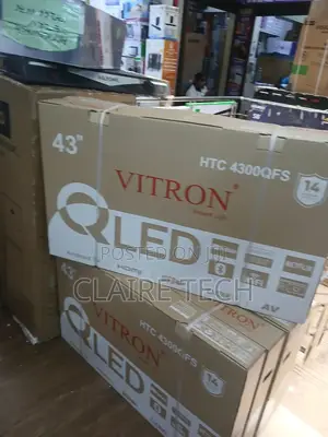 Vitron 43inch Qled With Hdmi