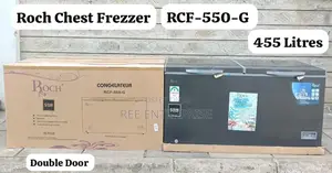 455 Litres Roch Chest Freezer With Cool Pack Sliding Glass