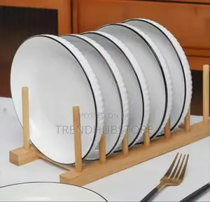 Japanese ‘8’ Inch Big Dinner Plates – 6pcs Premium Ceramic Set